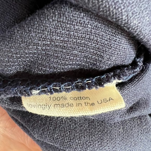 MABO Clothier: Annie Pinafore Dress/Crossback Jumper navy blue corduroy - 6/7y - Picture 5 of 5